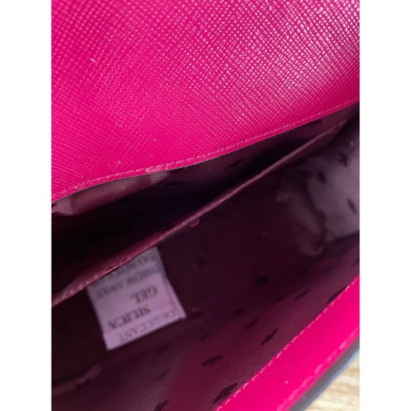 KATE SPADE Carson saffiano leather convertible pink ruby purse - Picture 10 of 14